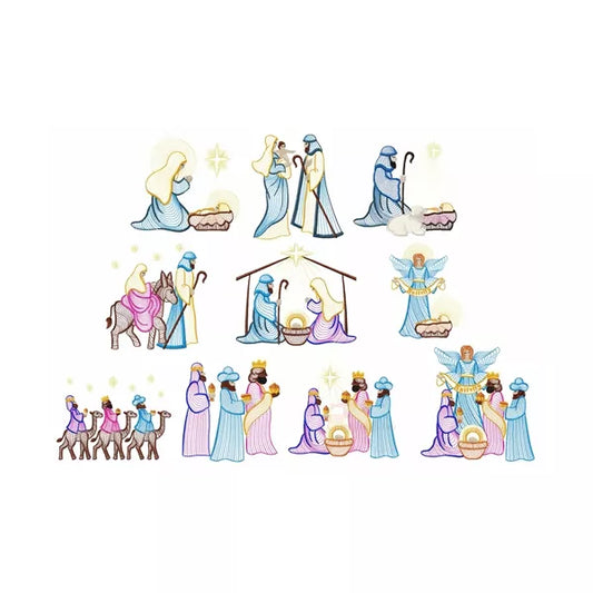 Ensemble-10-Designs-Nativite-motifs-broderie-machine-CR10060