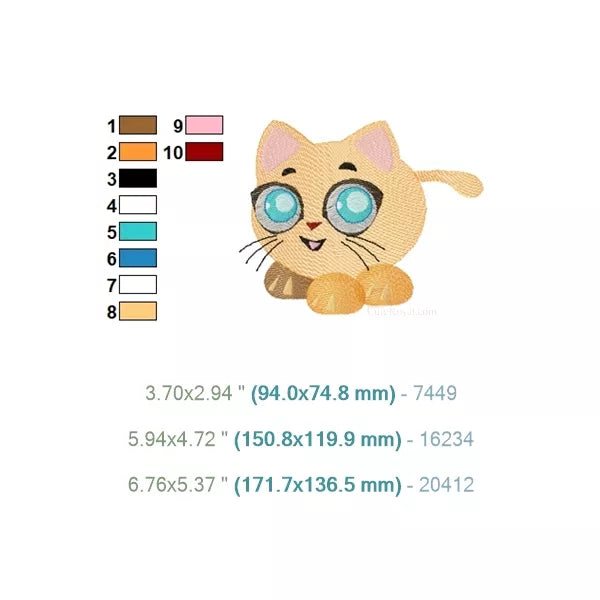 Motif-broderie-machine_Chaton-aux-grands-yeux-10-couleurs-3-tailles.