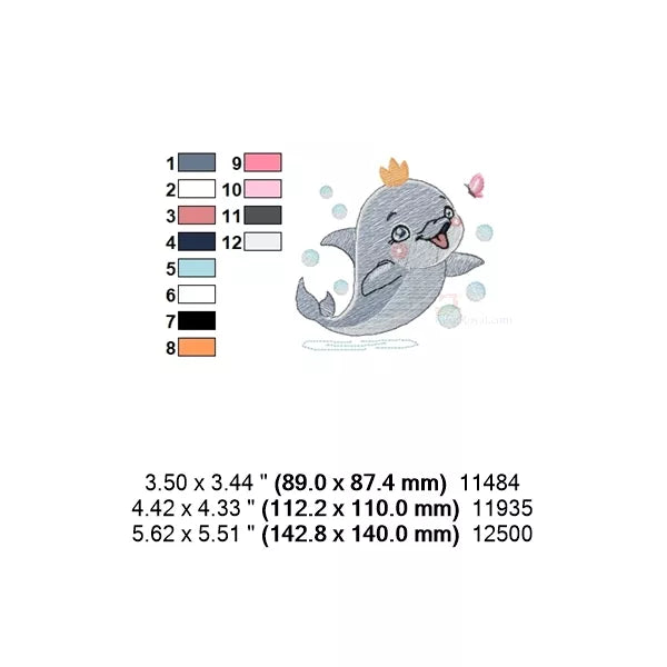 Motif-broderie-machine_Dauphin-couronne-et-papillon-rose_Fichier-numerique-3-tailles_CuteRoyal.com_CR10121-80