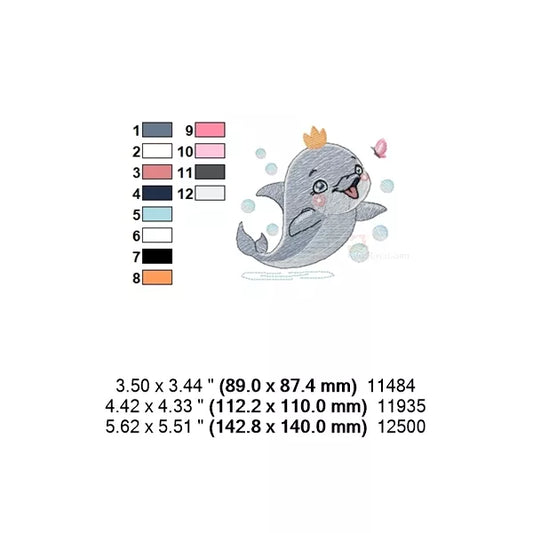 Motif-broderie-machine_Dauphin-couronne-et-papillon-rose_Fichier-numerique-3-tailles_CuteRoyal.com_CR10121-80