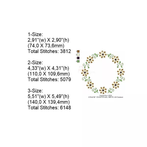 Motif-de-broderie-machine-3-tailles-couronne-florale-CuteRoyal-CR10148-15