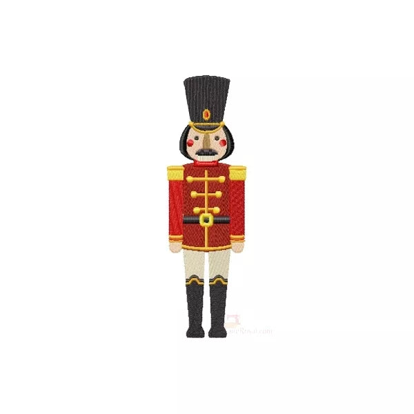Soldat-Casse-Noisette-Motif-de-broderie-machine