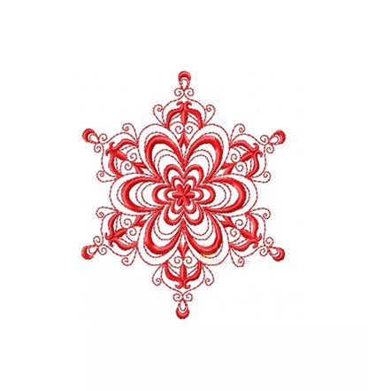 Flocon- de-neige-rouge-motif-de-broderie-machine