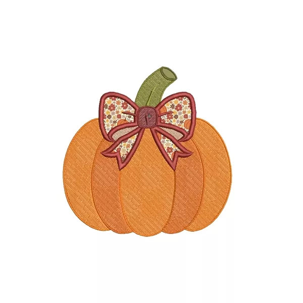Citrouille-d-automne-avec-noeud-en-applique-tissu-Motif-de-broderie-machine_CuteRoyal_Machine-Embroidery-Designs