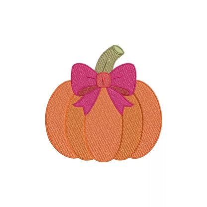 Citrouille-d-automne-avec-noeud-rose-Motif-de-broderie-machine_CuteRoyal_Machine-Embroidery-Designs.