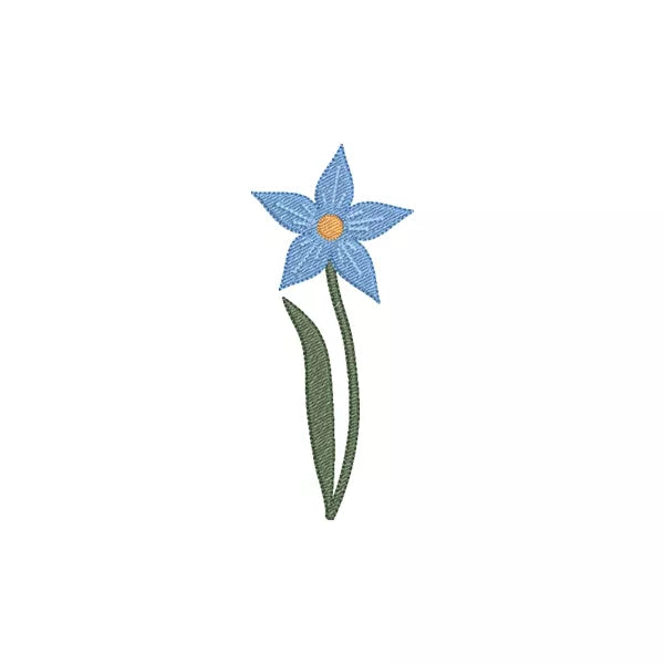 Fleur-bleu-etoilee-Motif-de-broderie-machine_CuteRoyal_Machine-Embroidery-Designs
