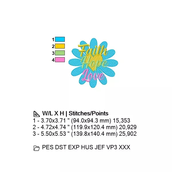 Fleur-marguerite-faith-hope-love-Motif-de-broderie-machine_CuteRoyal_Fiche-technique-dimensions-couleurs-et-nombre-de-points