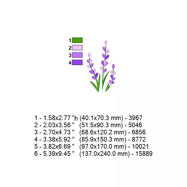 Fleurs-de-lavande-Motif-de-broderie-machine–CuteRoyal–Fiche-technique-dimensions-couleurs-et-nombre-de-points