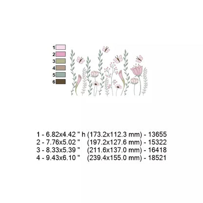 Fleurs-sauvages-et-papillons-fiche-technique-couleurs-dimensions-et-nombre-de-points-CR10160