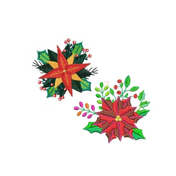 Forfait-duo-poinsettia-motifs-de-broderie-machine-de-Noel-CR1-BDL-NOEL-DUO