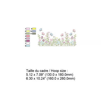 Jardin-de-fleurs-sauvages-et-papillon-fiche-technique-couleurs-et-tailles-motif-de-broderie-machine-CR10162