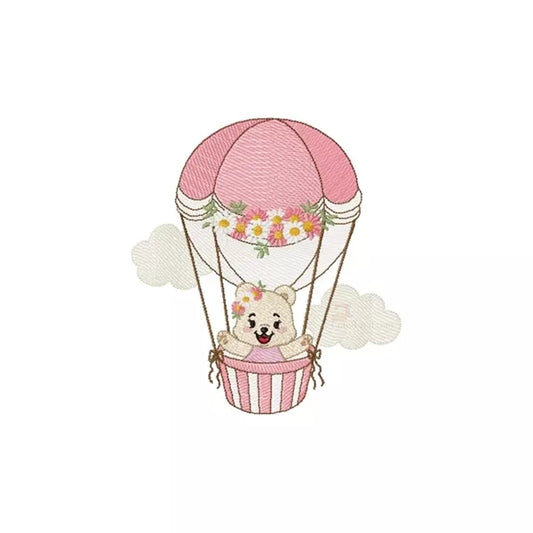 Motif-broderie-machine-animal-Ourson-fille-ballon-floral-montgolfiere-_Teddy-bear-embroidery-design_5-tailles-CR10072F