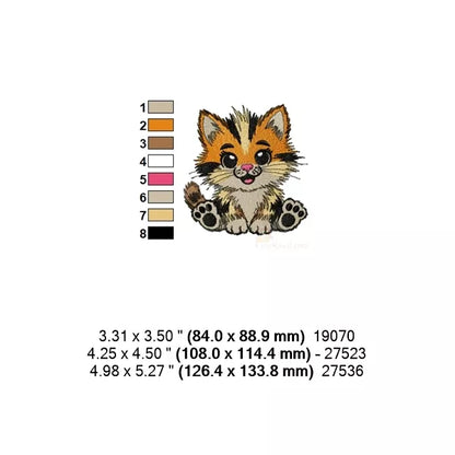 Motif-broderie-machine_Petit-chaton-assis_Baby-kitten-sitting-embroidery-design_Fichier-numerique-3-tailles-CR10119