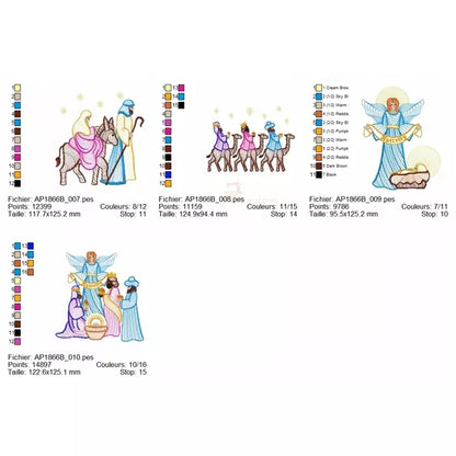 Nativite-ensemble-007-a-010-motifs-broderie-machine-de-Noel-CR10060