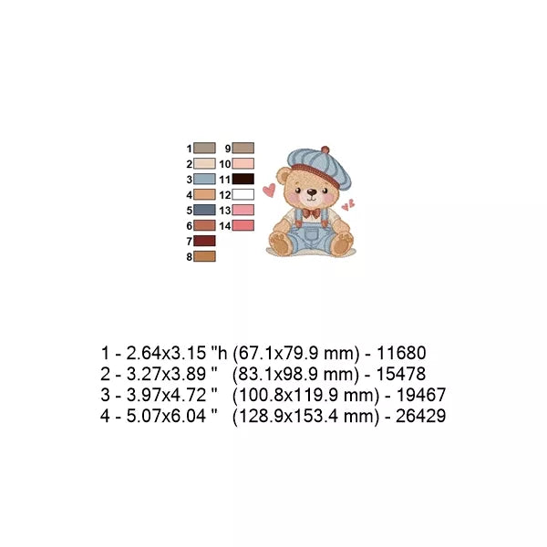 Ourson-gars-beret-fiche-technique-couleurs-et-dimensions-motif-de-broderie-machine-CR10162