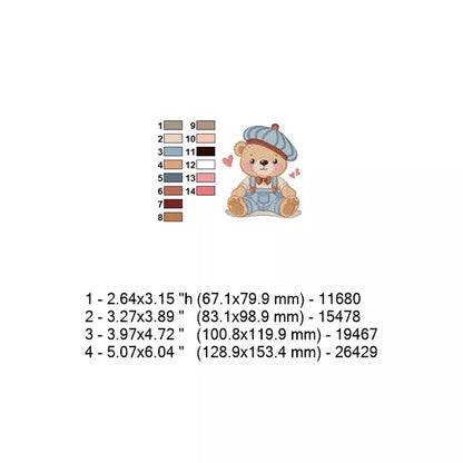 Ourson-gars-beret-fiche-technique-couleurs-et-dimensions-motif-de-broderie-machine-CR10162