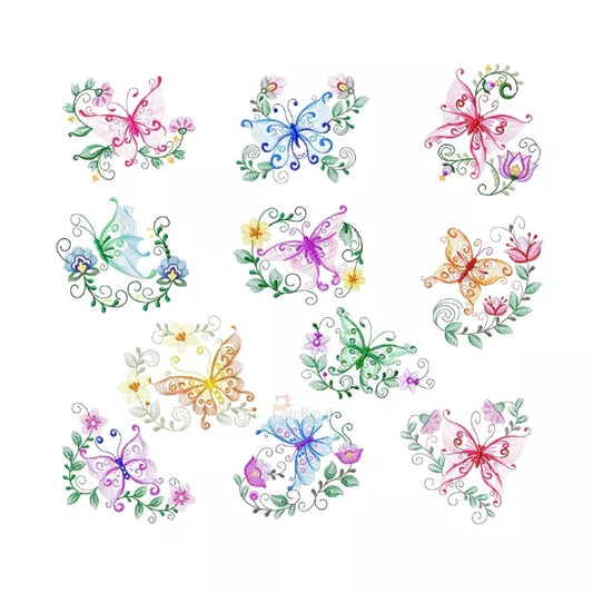 Papillons-avec-fleurs-ondulees_Motif-broderie-machine-3-tailles-CR10089-90-91