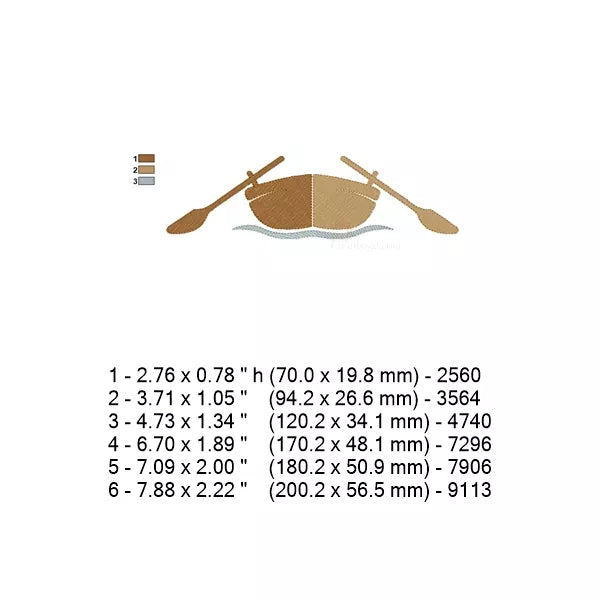 Petite-barque-avec-rames-sur-l-eau-Motif-de-broderie-machine_CuteRoyal_Fiche-technique-dimensions-couleurs-et-nombre-de-points