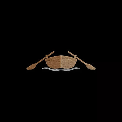 Petite-barque-sur-l'eau – Rowboat-and-oars-on-water-machine-embroidery-design-CuteRoyal